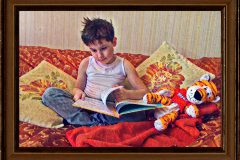 Михаил и Инесса Гармаш «Мальчик с книжкой»